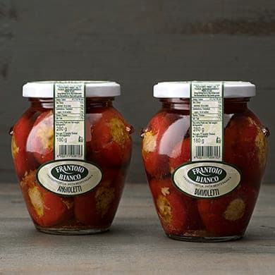 conserves italienne à l'Huile d'Olive Extra Vierge